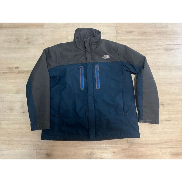 North Face Apex Elevation Men's Full Zip Jacket Sz‎ XL Blue Gray - Picture 1 of 15